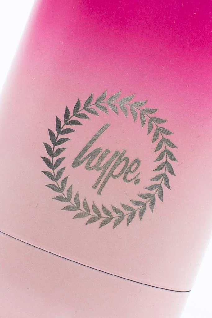 商品HYPE ACCESSORIES|HYPE BLACK PINK & PURPLE GRADIENT METAL WATER BOTTLE,价格¥166,第3张图片详细描述