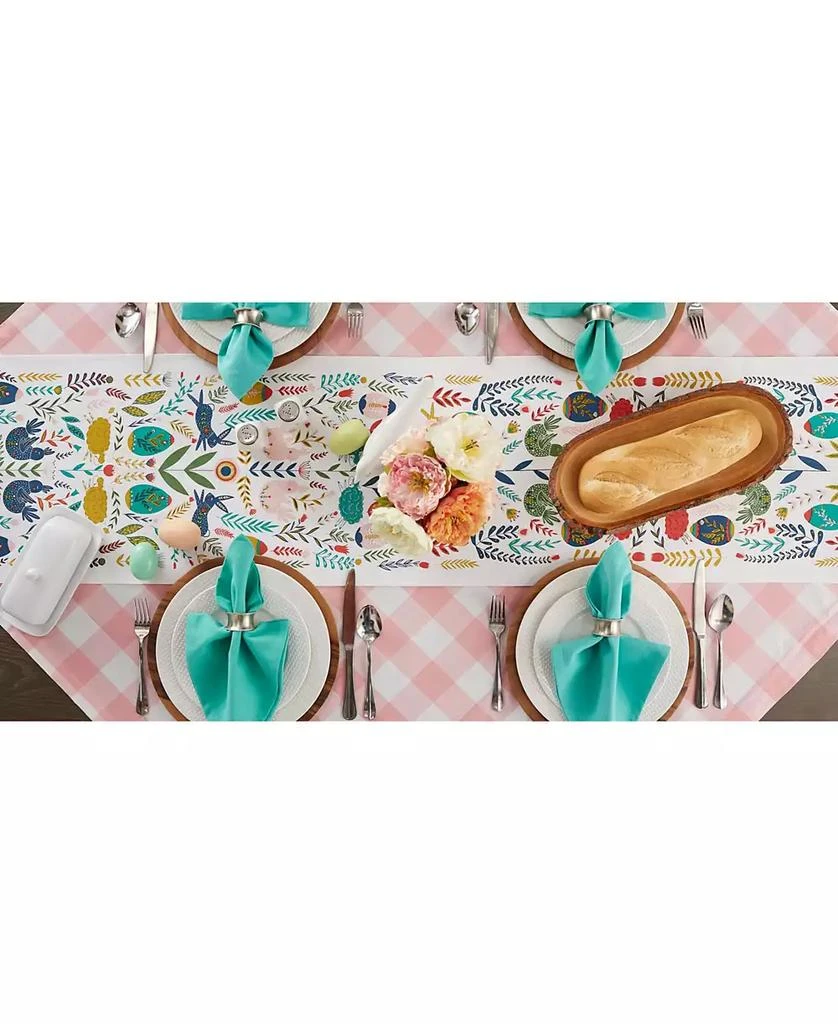 商品Design Imports|Easter Garden Embellished Table Runner, 14" x 108",价格¥274,第3张图片详细描述