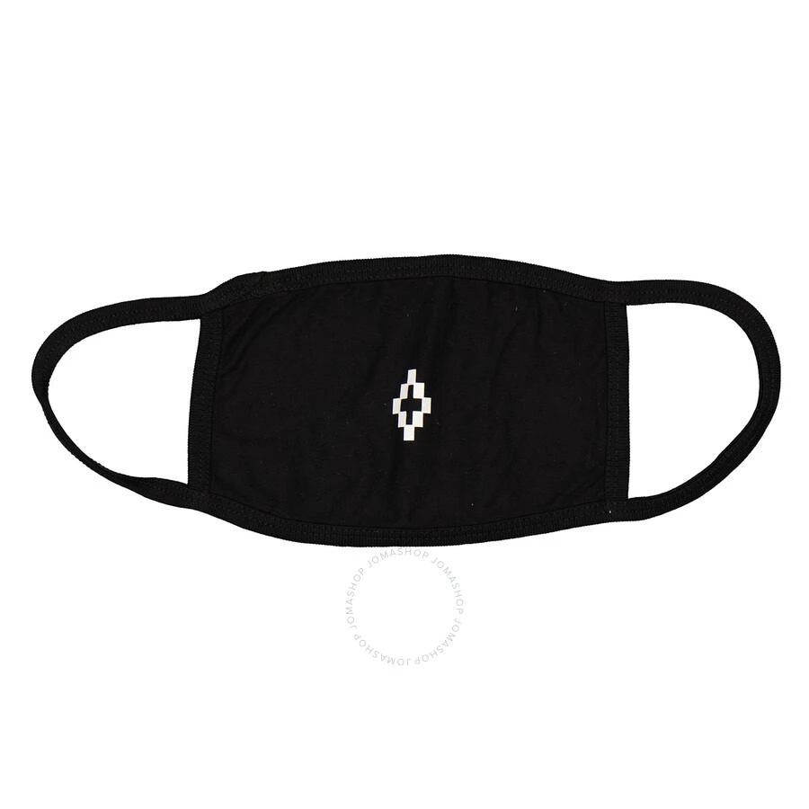 商品Marcelo Burlon|Cross Face Mask In Black/White,价格¥297,第1张图片