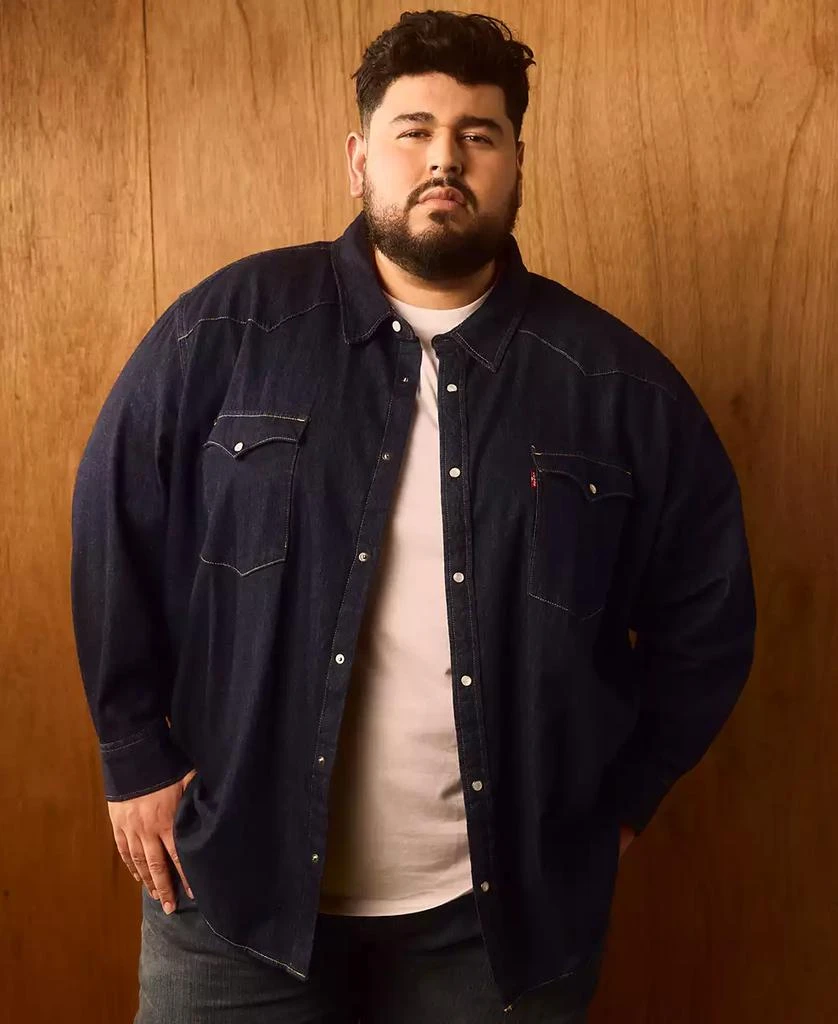 商品Levi's|Levi’s Men’s Big & Tall 559 Relaxed Straight Fit Jeans,价格¥360,第5张图片详细描述