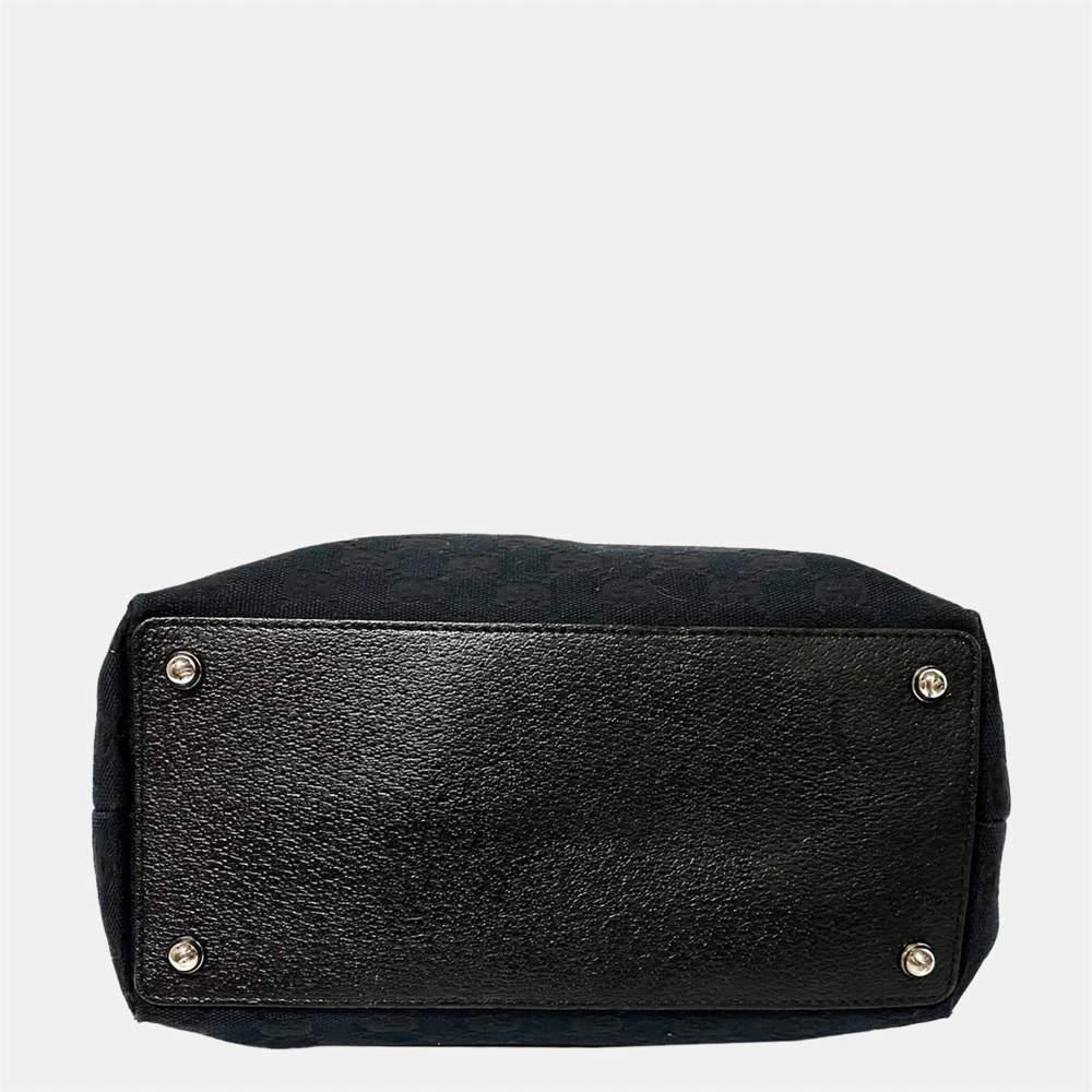 商品[二手商品] Gucci|Gucci Black Eclipse GG Canvas Tote ,价格¥3318,第4张图片详细描述