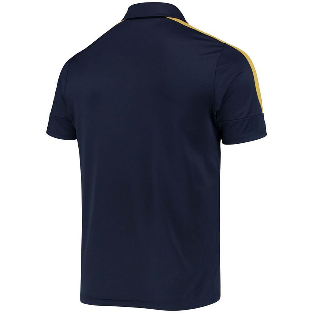 Men's Navy Notre Dame Fighting Irish Sideline Recruit Performance Polo Shirt商品第4张图片规格展示