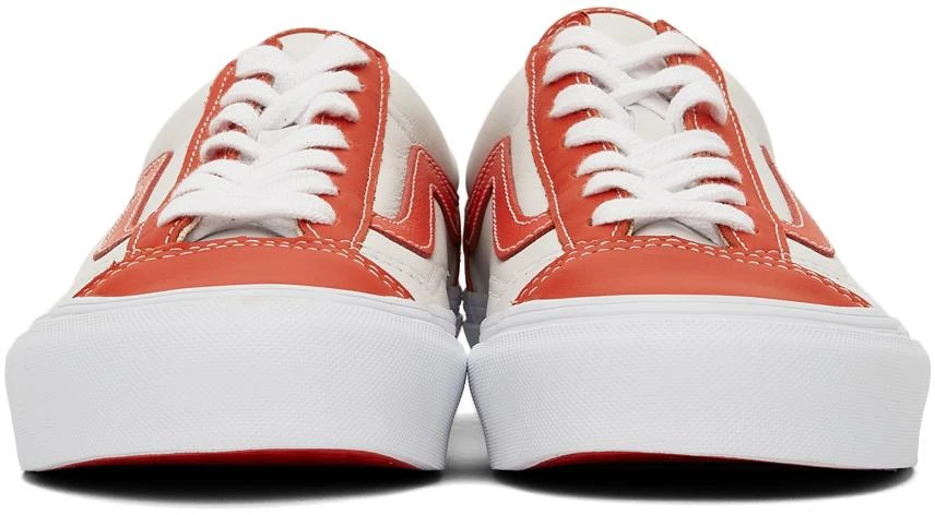 商品Vans|Orange & White Style 36 VLT LX Sneakers,价格¥224,第2张图片详细描述