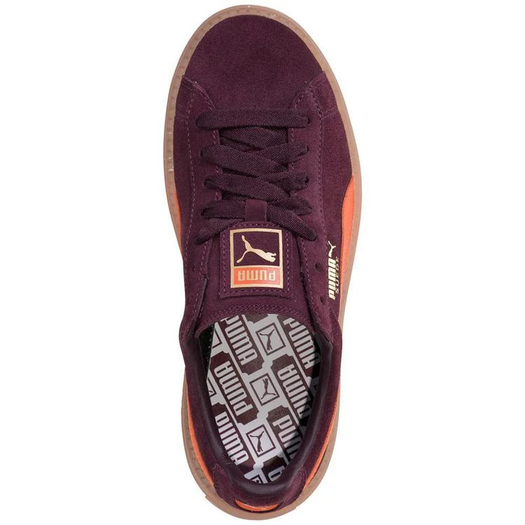 Women's Suede Platform Rugged Casual Sneakers from Finish Line 商品