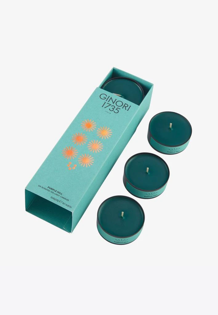 商品Ginori 1735|Purple Hill Scented Tea Light Candles- 6 pcs,价格¥465,第1张图片