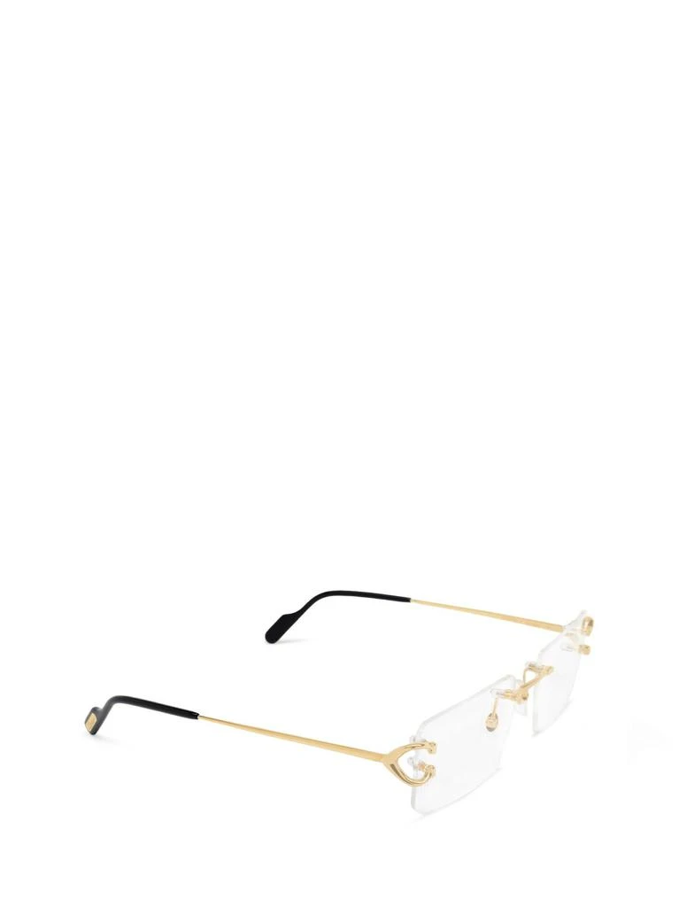 商品Cartier|Cartier Rectangle Frame Glasses,价格¥6388,第2张图片详细描述