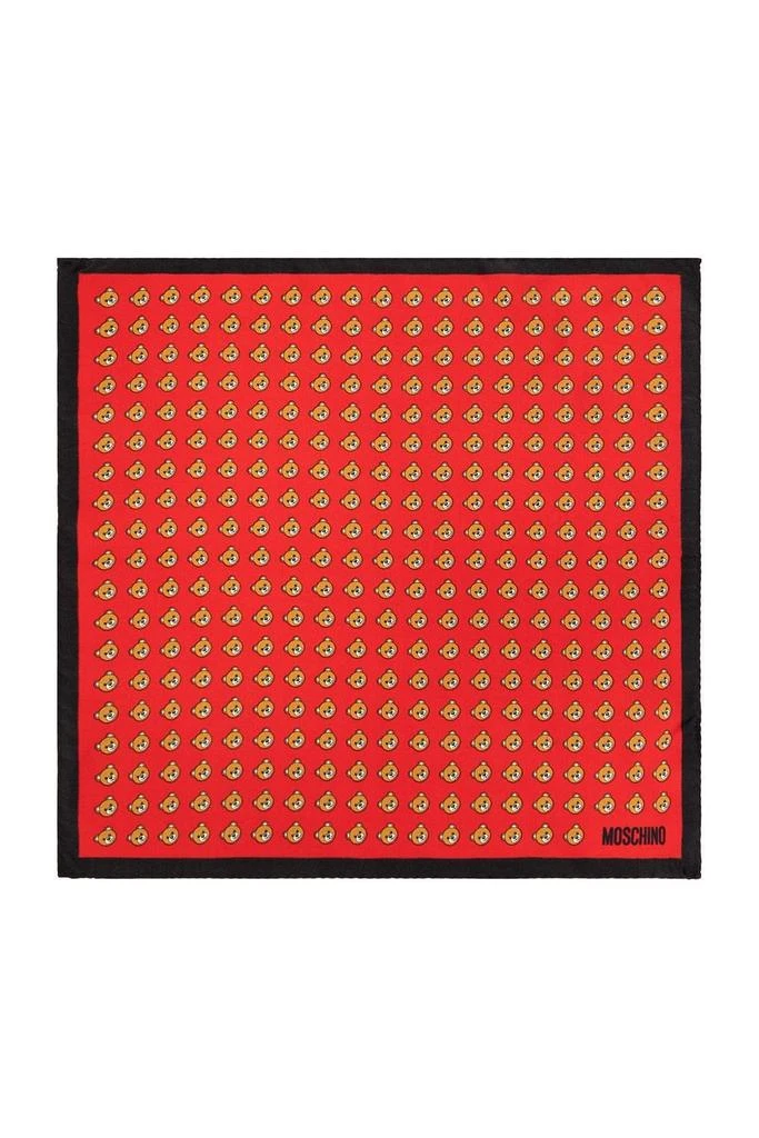 商品Moschino|Moschino Logo Printed Pocket Square,价格¥303,第1张图片