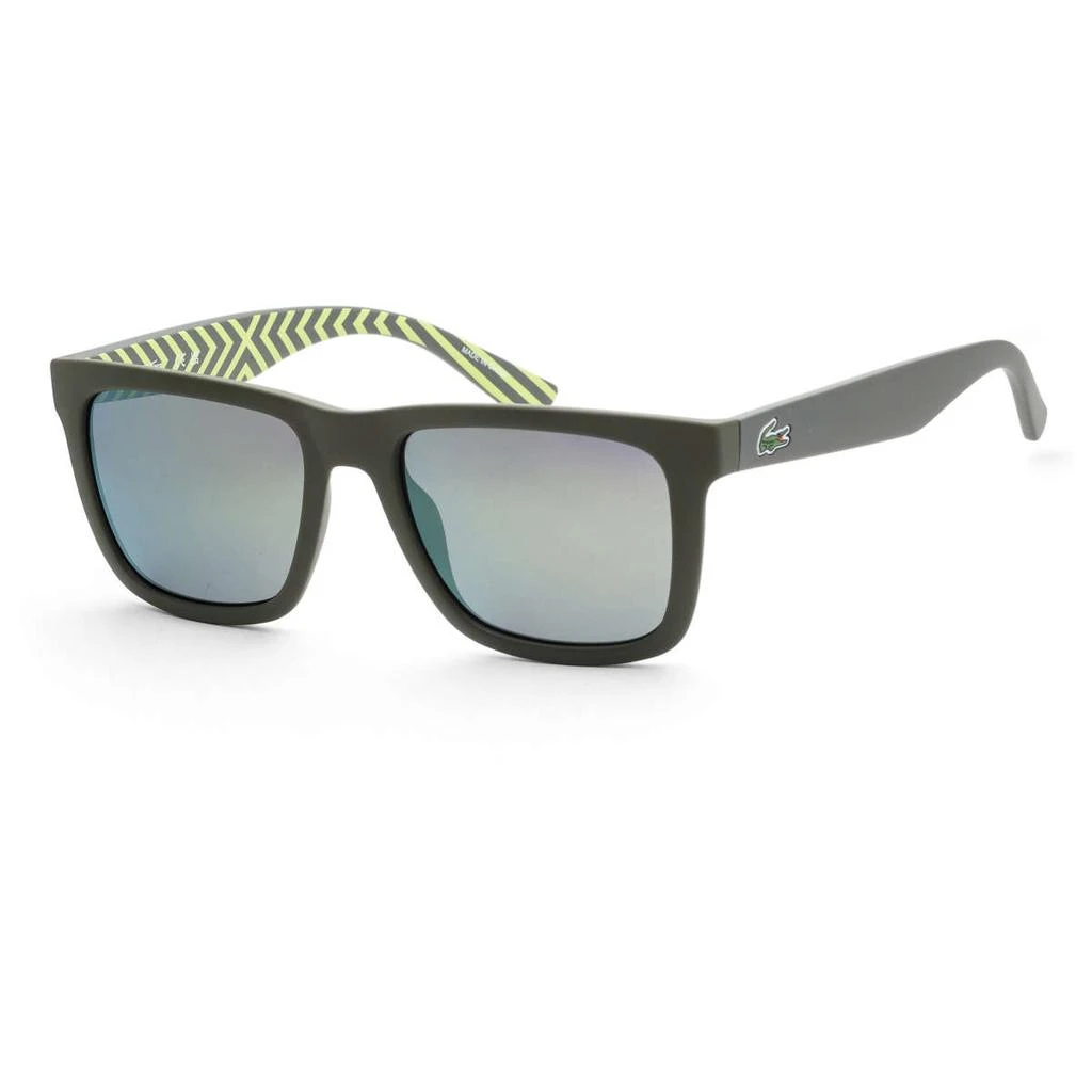 商品Lacoste|Lacoste Men's Green Rectangular Sunglasses,价格¥303,第1张图片