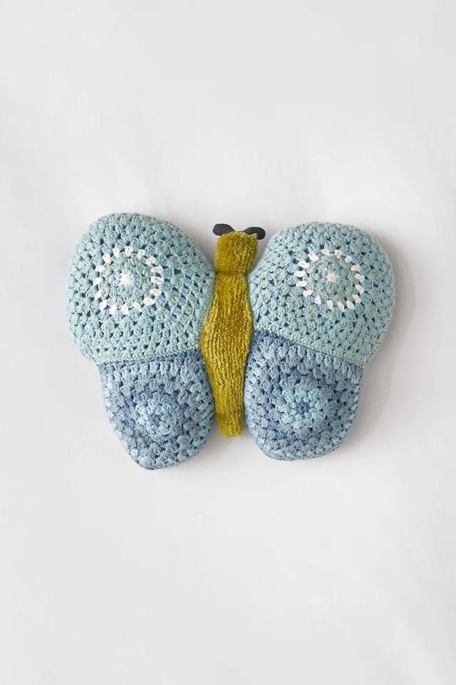 商品Urban Outfitters|Crochet Butterfly Throw Pillow,价格¥443,第2张图片详细描述