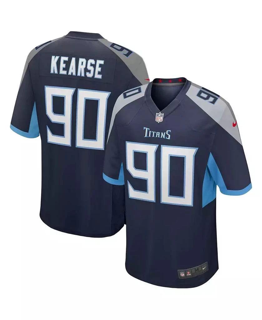商品NIKE|Men's Jevon Kearse Navy Tennessee Titans Game Retired Player Jersey,价格¥719,第1张图片