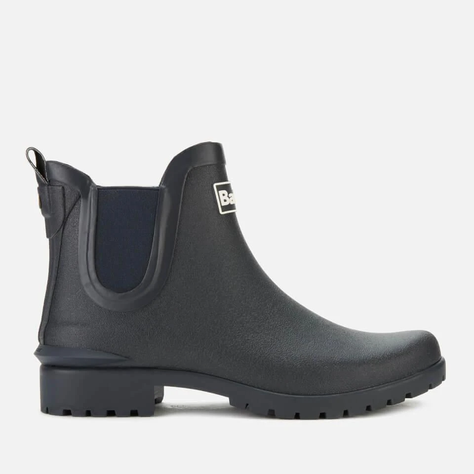 商品Barbour|BARBOUR WOMEN'S WILTON CHELSEA WELLIES - NAVY,价格¥542,第1张图片