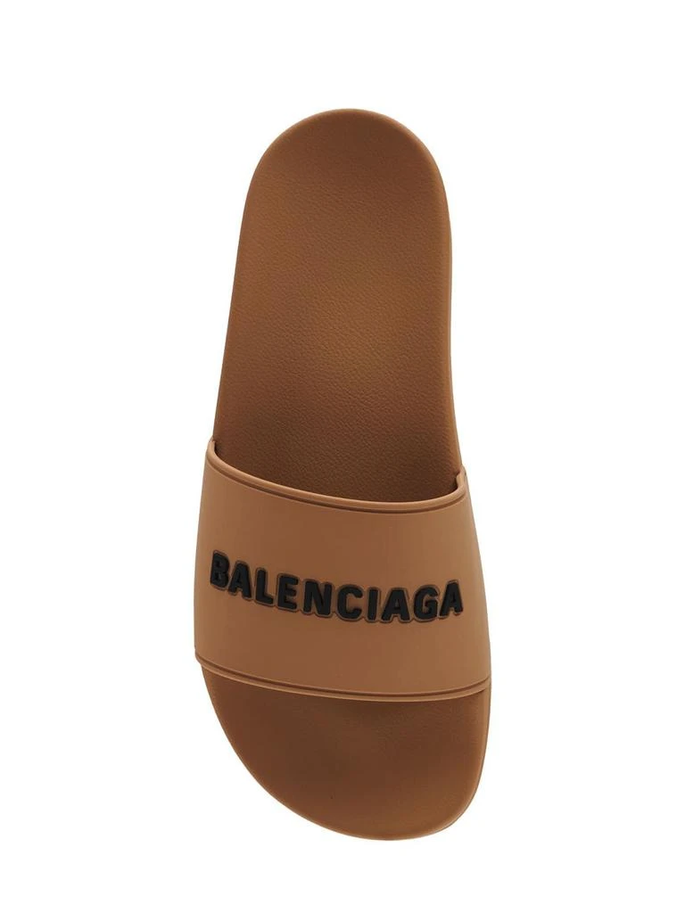 商品Balenciaga|10mm Pool Rubber Slide Sandals,价格¥2983,第5张图片详细描述