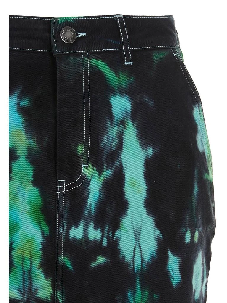 商品AMI|AMI Tye-Died Mini Denim Skirt,价格¥743,第3张图片详细描述