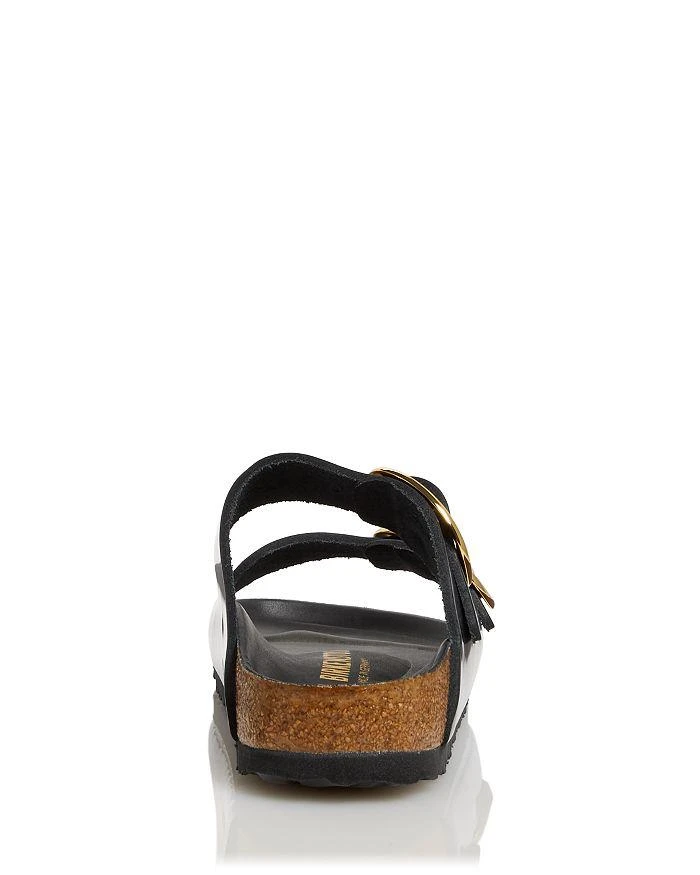 商品Birkenstock|Women's Arizona High Shine Big Buckle Slide Sandals,价格¥1291,第5张图片详细描述