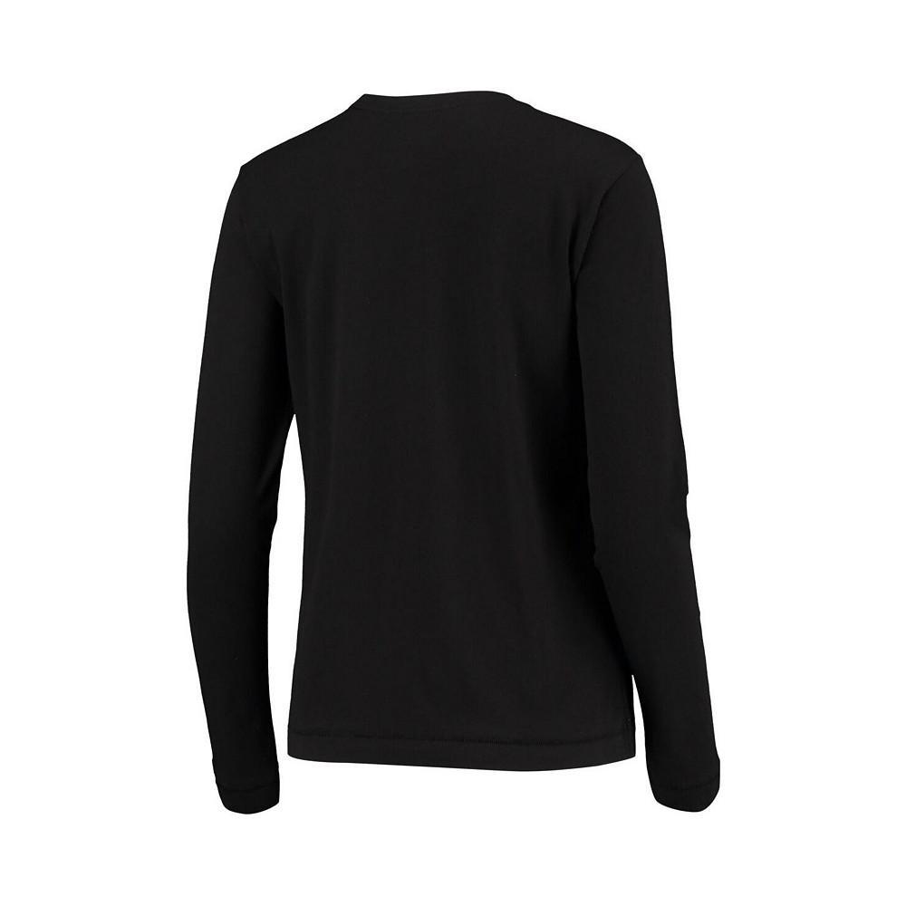 商品CHAMPION|Women's Black Cincinnati Bearcats University Laurels Long Sleeve T-shirt,价格¥221,第6张图片详细描述