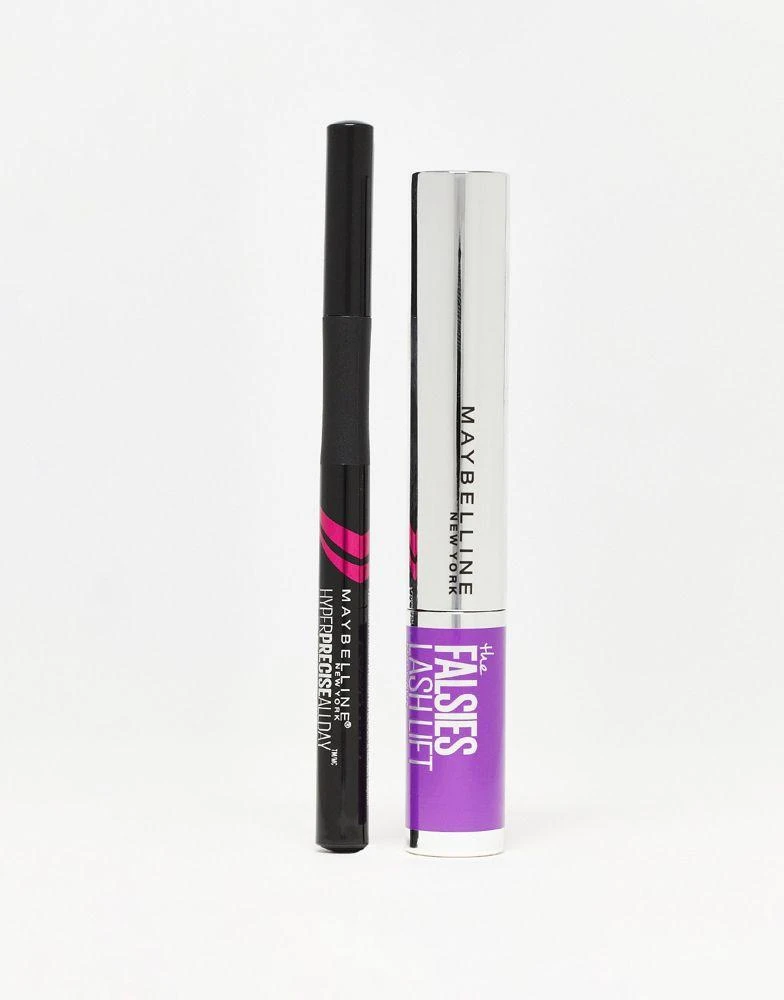 商品Maybelline|Maybelline New York Lift & Line Toolkit, Mascara, Liquid Eye Liner (Save 25%),价格¥126,第4张图片详细描述