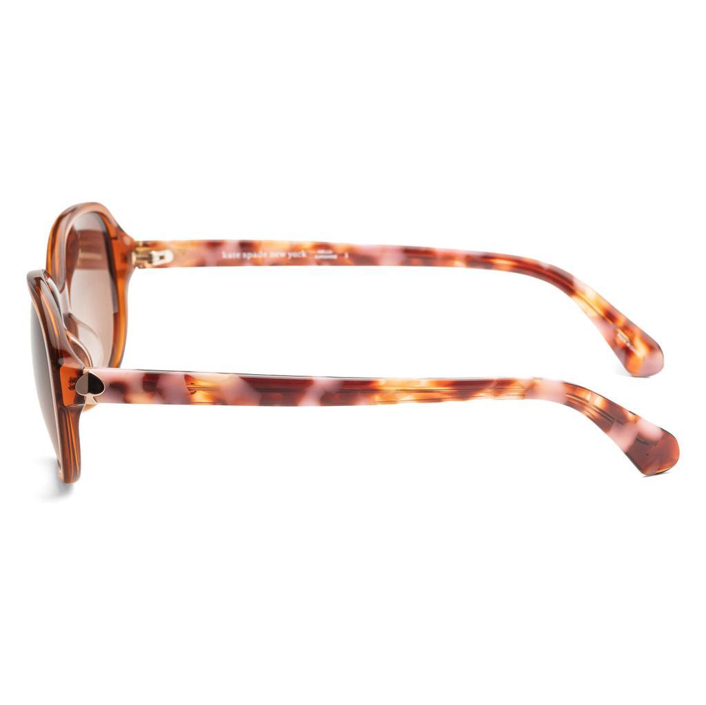 商品Kate Spade|Kate Spade Women's Izabella Havana Sunglasses,价格¥424,第4张图片详细描述