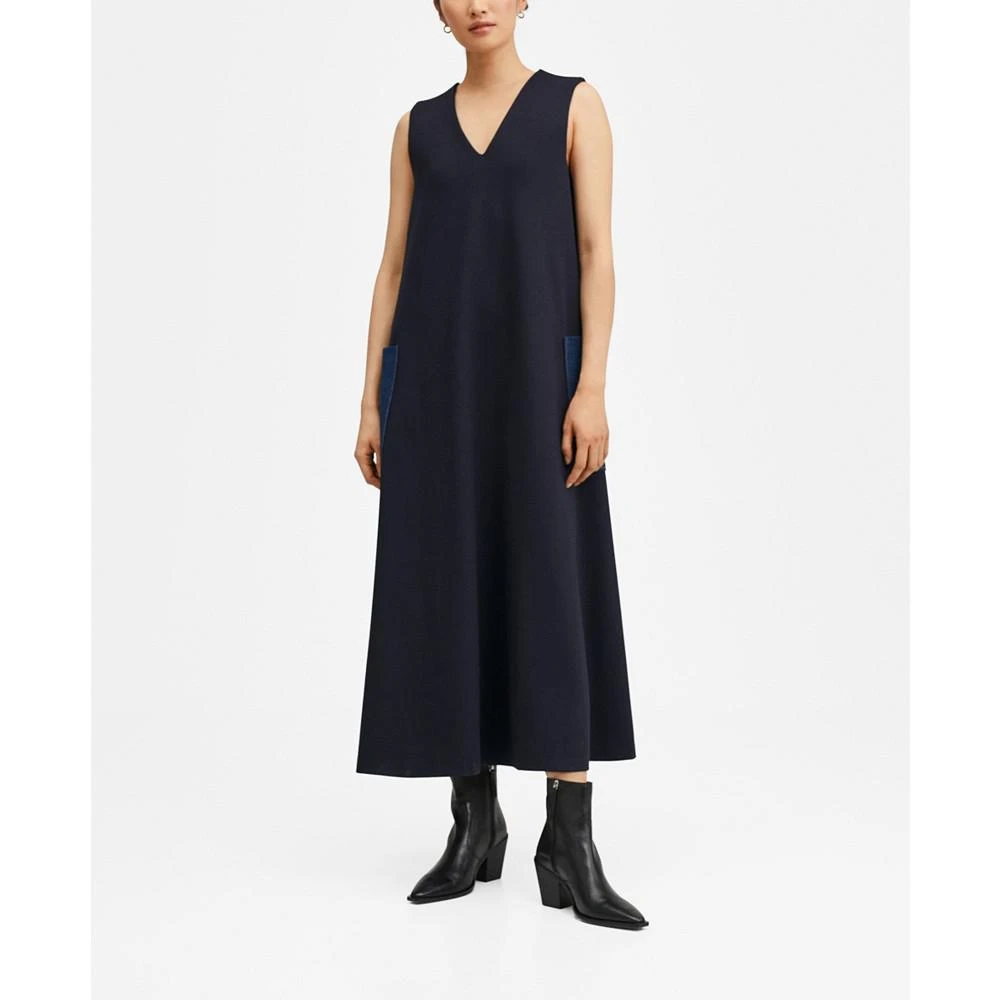 商品Mango|Women's Pocket Oversize Dress,价格¥445,第1张图片