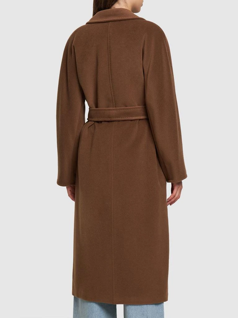 商品Max Mara|Madame Double Breasted Wool Long Coat,价格¥32505,第3张图片详细描述