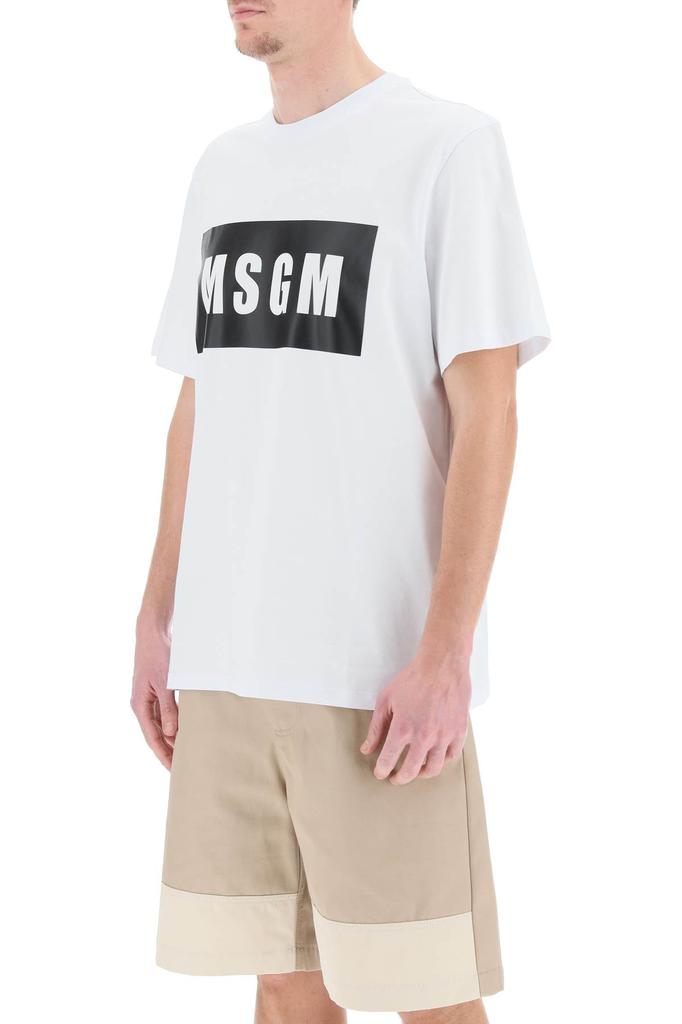 Msgm logo box t-shirt商品第4张图片规格展示