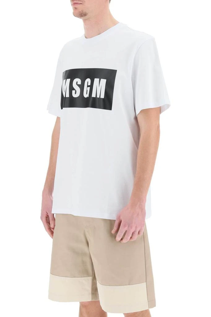 商品MSGM|Msgm logo box t-shirt,价格¥574,第4张图片详细描述