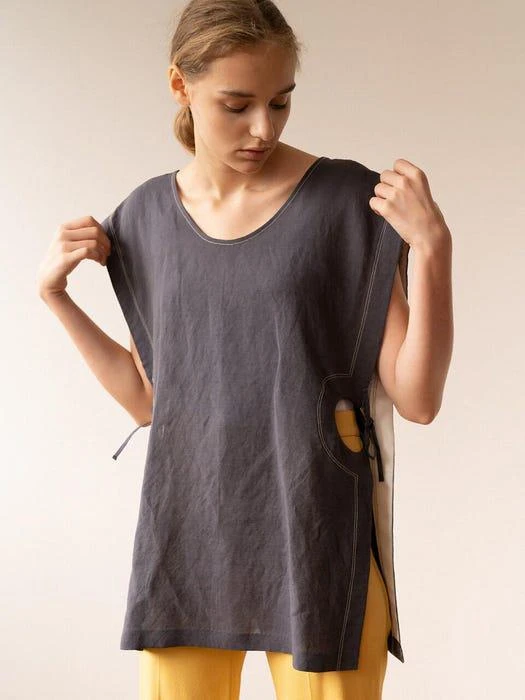 商品KEUNI|Lynn Beach Cover Up Summer Top,价格¥1209,第2张图片详细描述