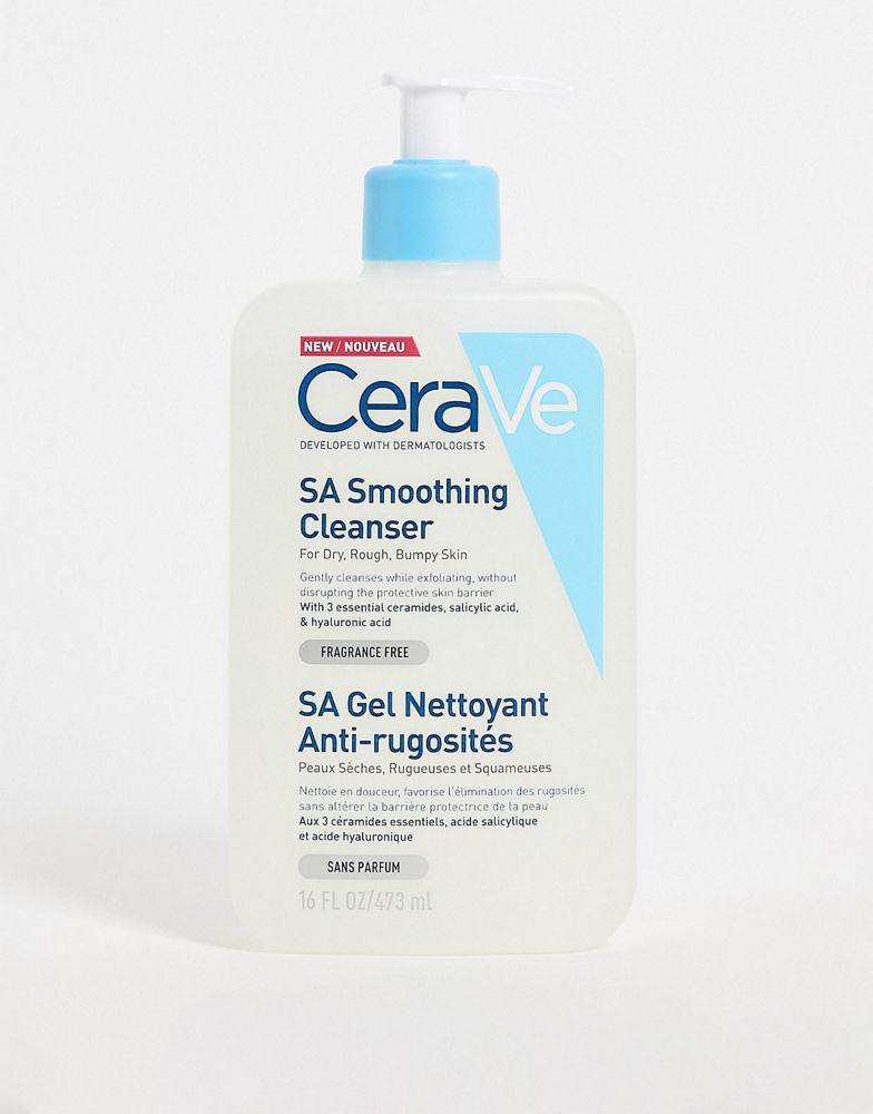 商品CeraVe|CeraVe SA Smoothing Cleanser for Dry, Rough, Bumpy Skin 473ml,价格¥193,第1张图片