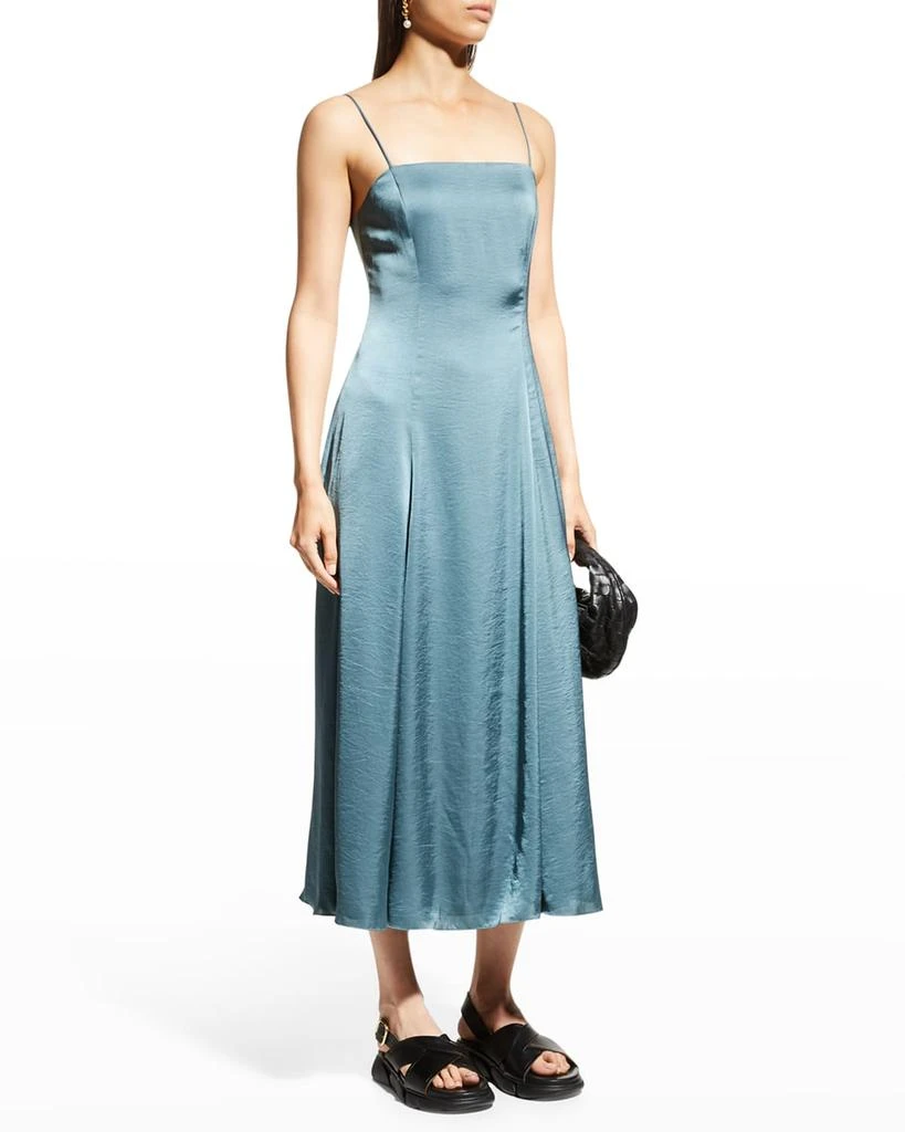 商品Theory|Satin Cami Midi Dress,价格¥1121,第3张图片详细描述
