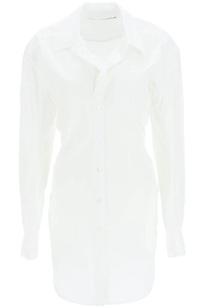 商品Alexander Wang|Alexander Wang Fitted Buttoned Mini Shirt Dress,价格¥3021,第1张图片