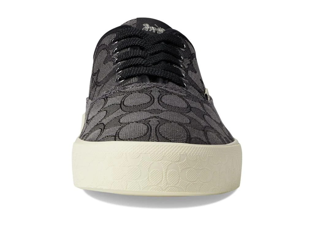 Signature Jacquard Leather Lace-Up Skate Sneaker 商品