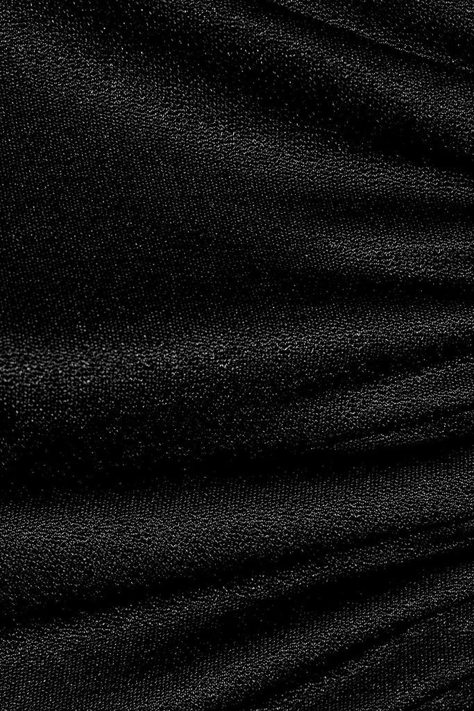 商品Ganni|Ruched cutout crepe maxi dress,价格¥767,第4张图片详细描述