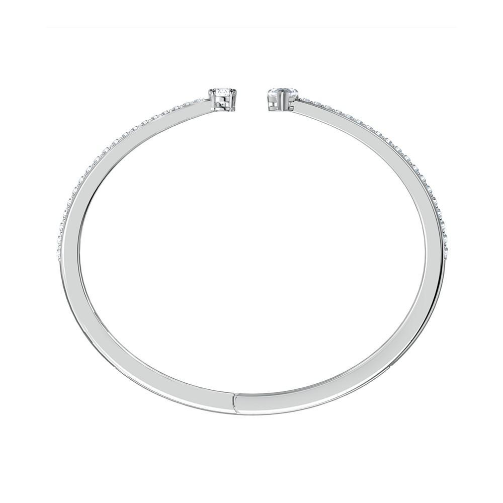 商品Swarovski|Silver-Tone Crystal Cuff Bracelet,价格¥749,第4张图片详细描述