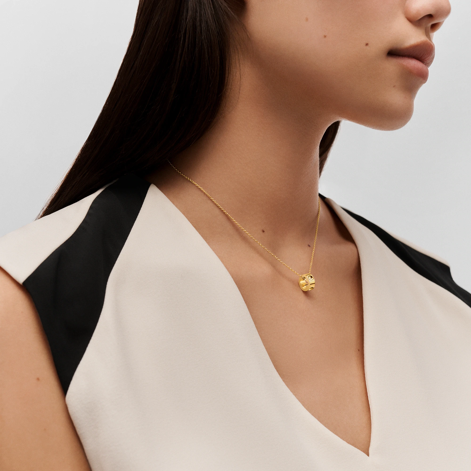 【预售】 LV路易威登 25秋冬 女士 吊坠 EMPREINTE 18K 金项链 Q93969  商品