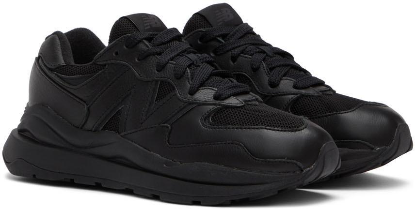 商品New Balance|Black 57/40 Low-Top Sneakers,价格¥827,第6张图片详细描述