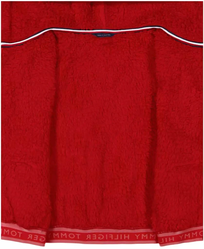 商品Tommy Hilfiger|Toddler and Little Girls Minky Zip Front Hoodie,价格¥92,第3张图片详细描述