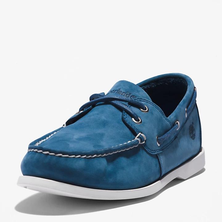 Cedar Bay Boat Shoe for Men in Dark Blue商品第8张图片规格展示