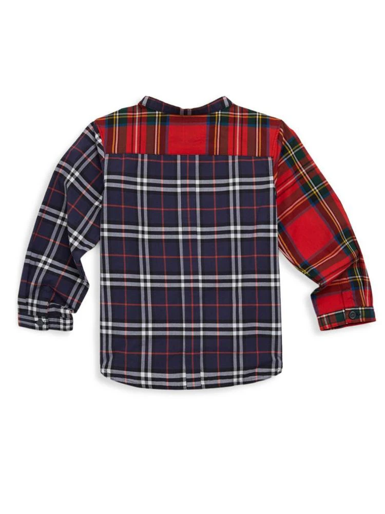 商品Burberry|Baby's & Toddler's Plaid Button-Front Cotton Shirt,价格¥418,第2张图片详细描述