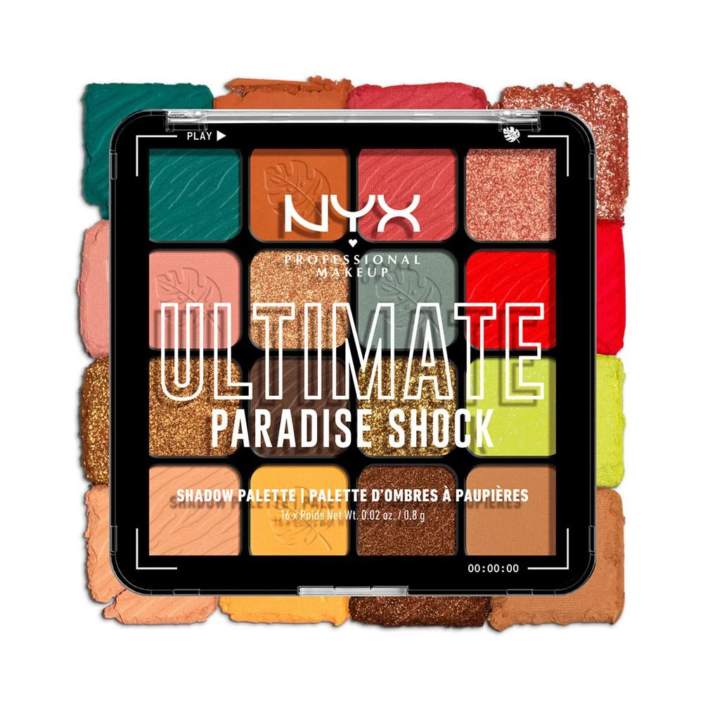 商品NYX Professional Makeup|Ultimate Shadow Palette - Paradise Shock,价格¥147,第4张图片详细描述