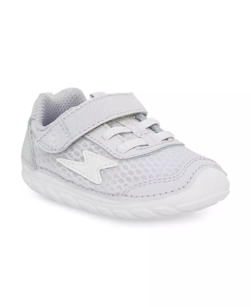 商品Stride Rite|Toddler Boys Soft Motion Zips Runner Leather Sneakers,价格¥380,第1张图片