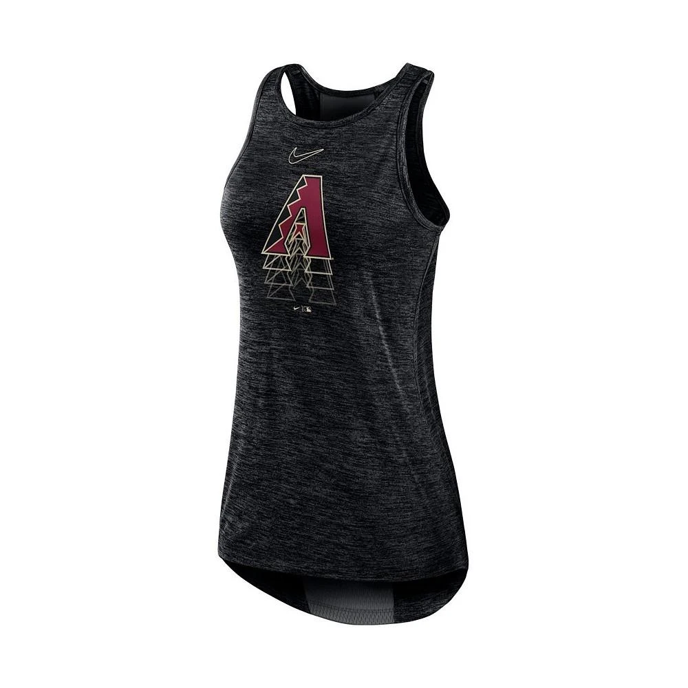 商品NIKE|Women's Black Arizona Diamondbacks Logo Fade High Neck Performance Tank Top,价格¥225,第2张图片详细描述