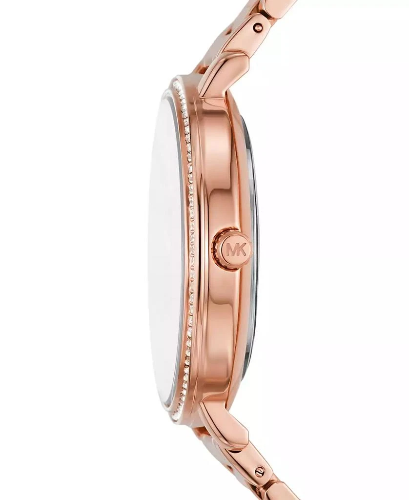 商品Michael Kors|Women's Pyper Rose Gold-Tone Stainless Steel Bracelet Watch 38mm,价格¥1363,第3张图片详细描述