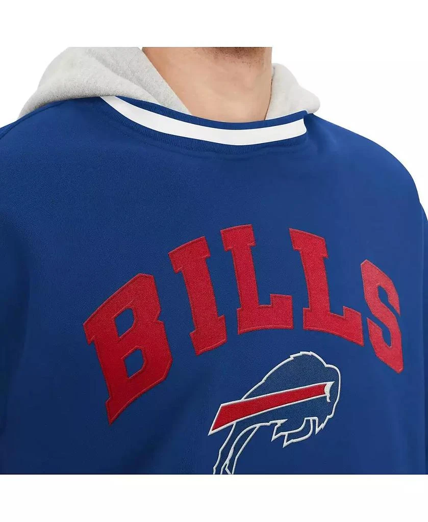 商品Tommy Hilfiger|Men's Royal Buffalo Bills Ivan Fashion Pullover Hoodie,价格¥756,第3张图片详细描述