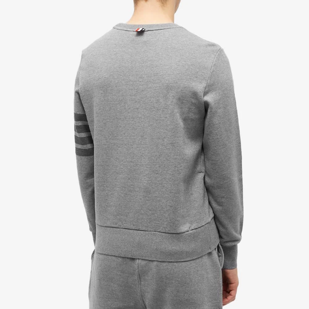 商品Thom Browne|Thom Browne 4 Bar Tonal Crew Sweat,价格¥2775,第3张图片详细描述