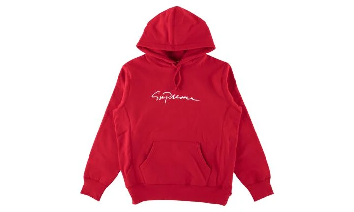 商品Supreme|Supreme Classic Script Hooded Sweatshi,价格¥4035,第1张图片