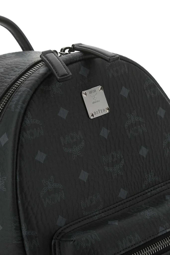 商品MCM|MCM Stark Side Studs Logo Printed Backpack,价格¥5668,第4张图片详细描述