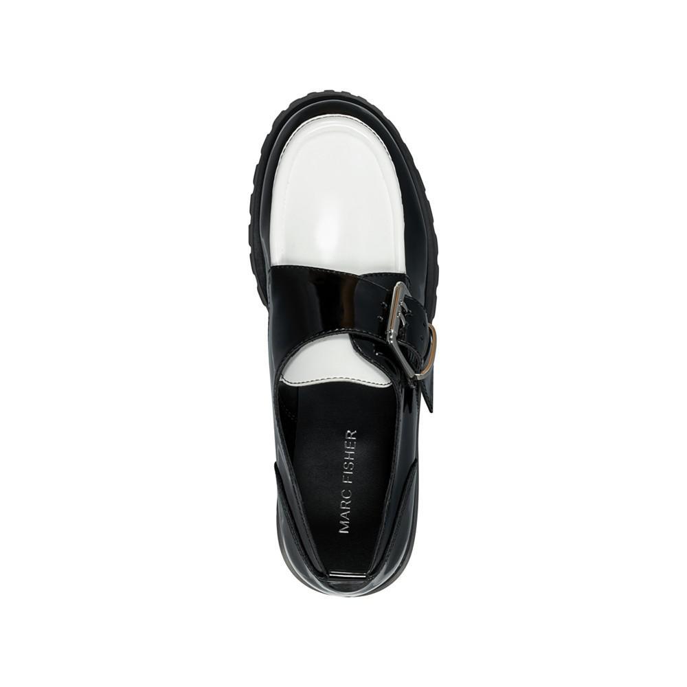 商品Marc Fisher|Women's Hazelton Slip-On Lug Sole Casual Loafers,价格¥742,第4张图片详细描述