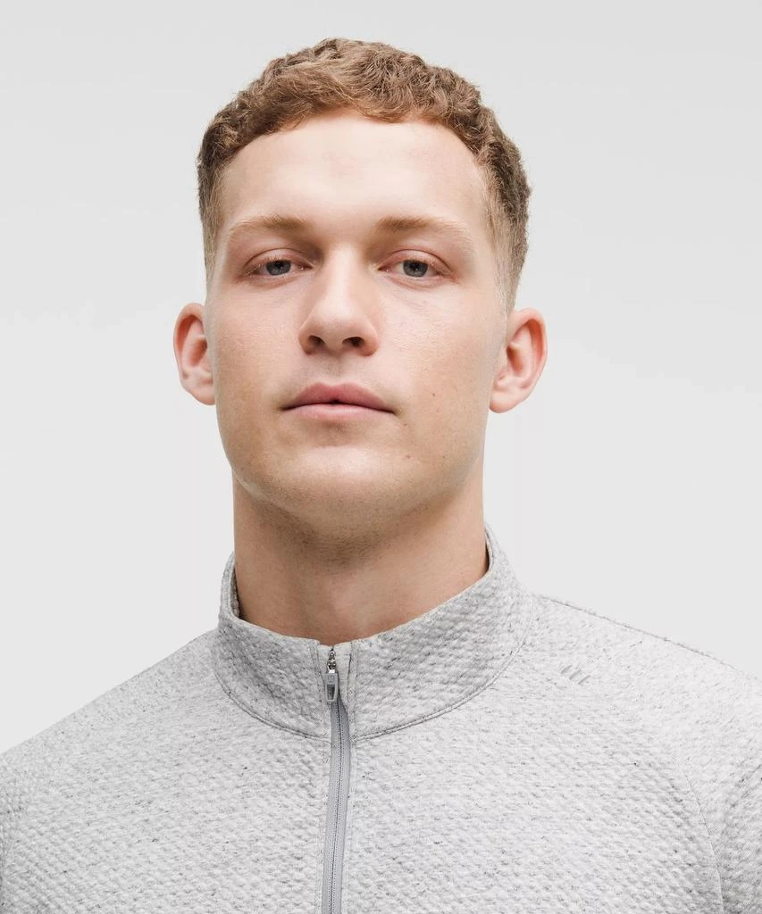 Textured Double-Knit Cotton Half Zip 商品