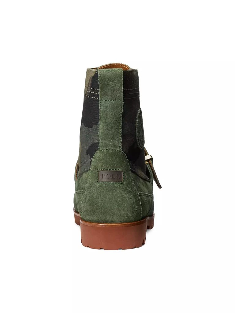 商品Ralph Lauren|Ranger Suede & Camo Boots,价格¥1408,第3张图片详细描述