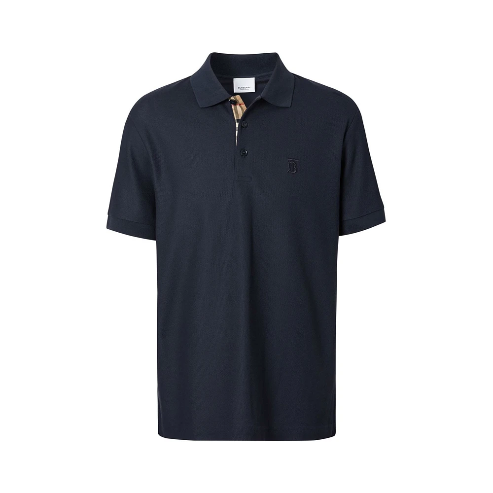 商品[国内直发] Burberry|BURBERRY 深蓝色男士POLO衫 8084021,价格¥3266,第1张图片