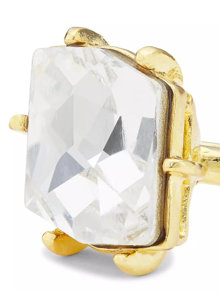 商品Kenneth Jay Lane|22K-Gold-Plated & Crystal Ring,价格¥599,第4张图片详细描述